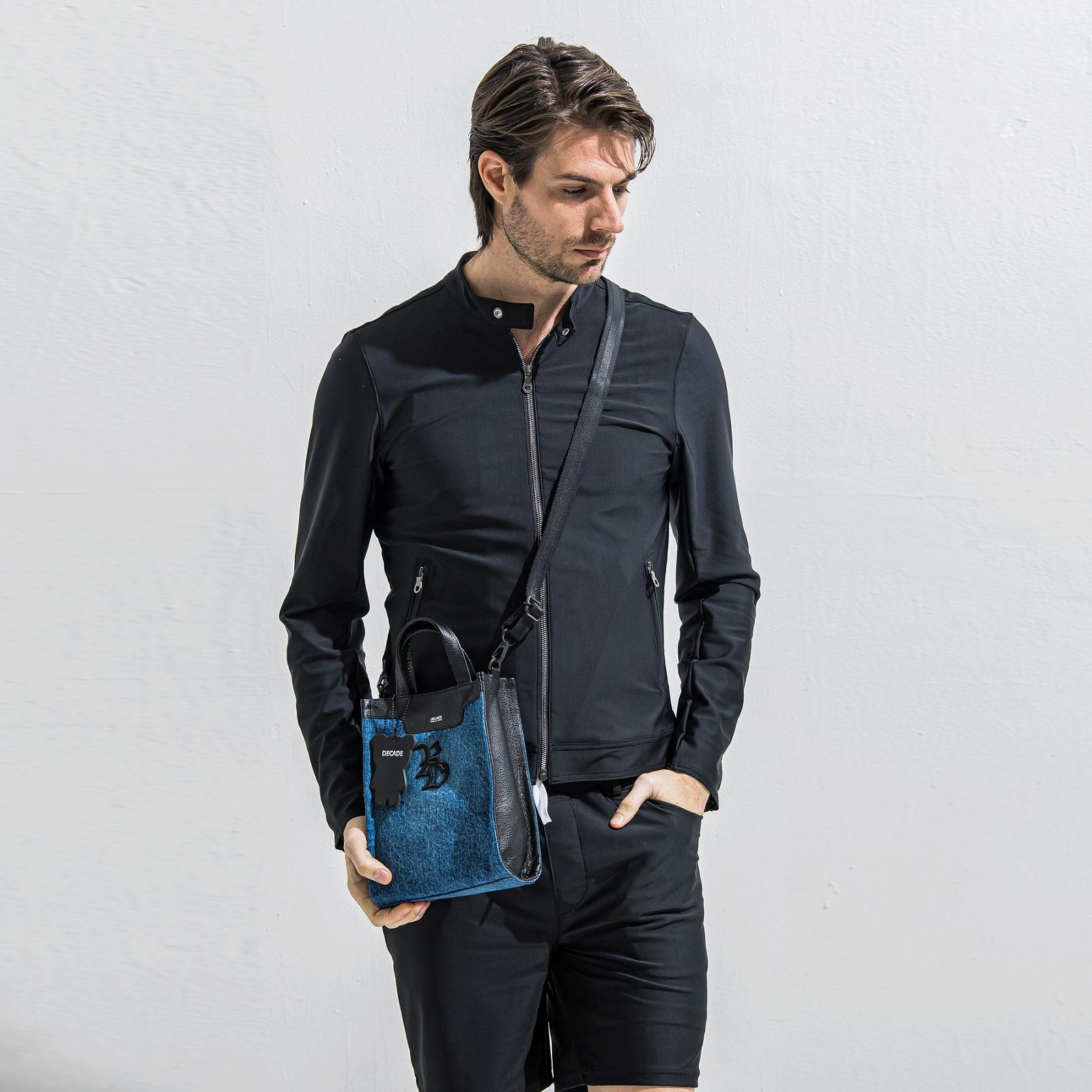 コラボアイテム RESOUND CLOTHING ショルダーバッグ RESOUND CLOTHING - DENIM MINI TOTE BAG / RC40-BAG-001RD / デニム