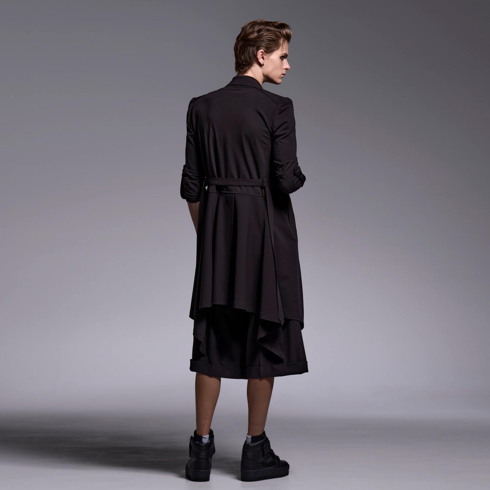 予約品】kiryuyrik(キリュウキリュウ) T/R Gabardine 3/4 Wide Slacks