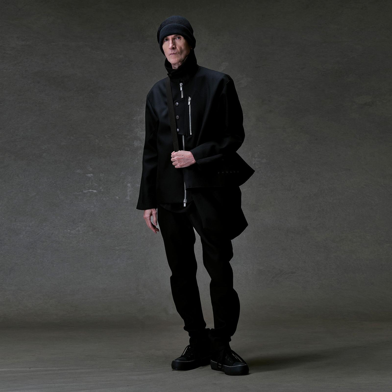 DEVOA（デヴォア） Silicone-Impregnated Wool Jacket/ BLACK | DEVOA