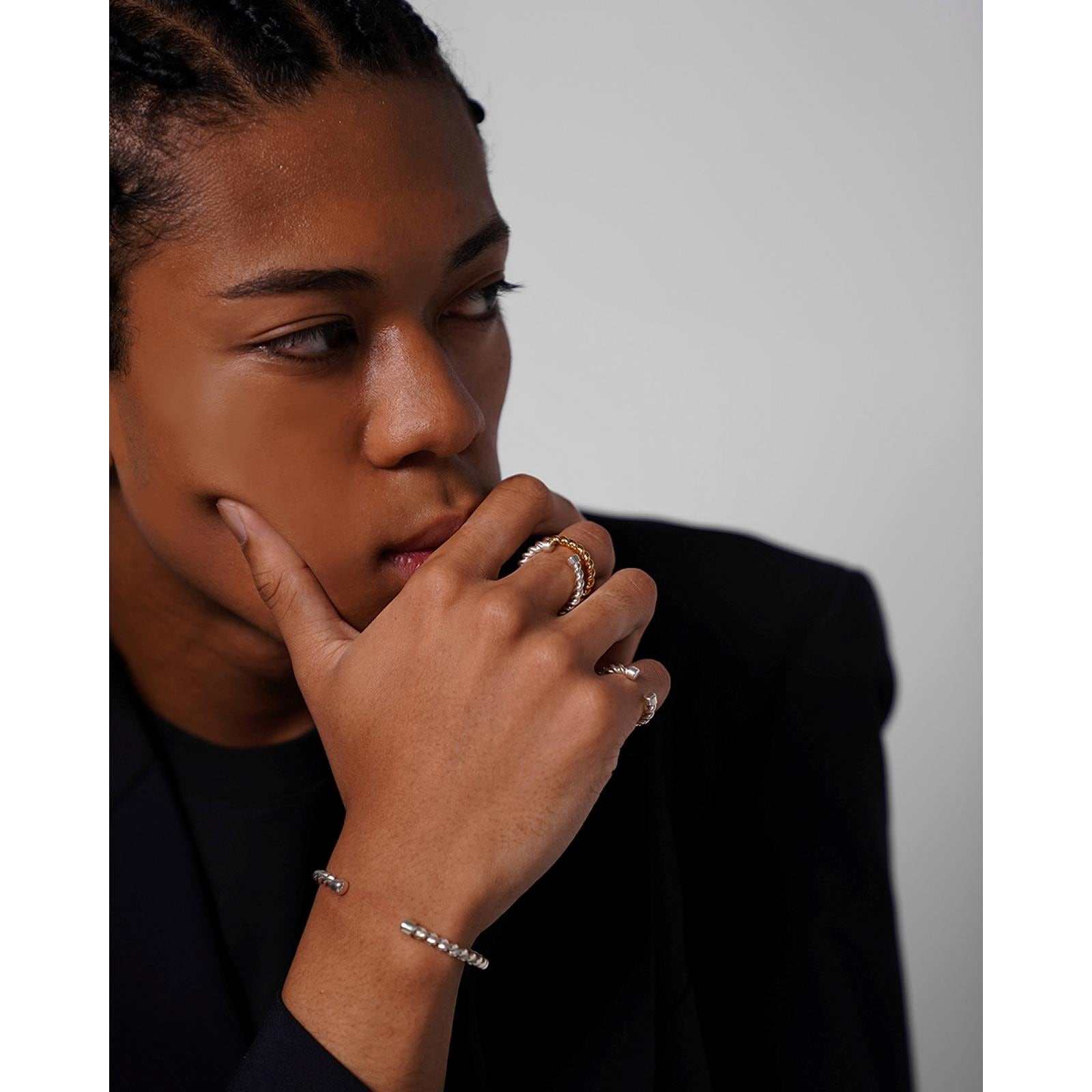 FORSOMEONE（フォーサムワン) TWIST RING/SILVER | FORSOMEONE