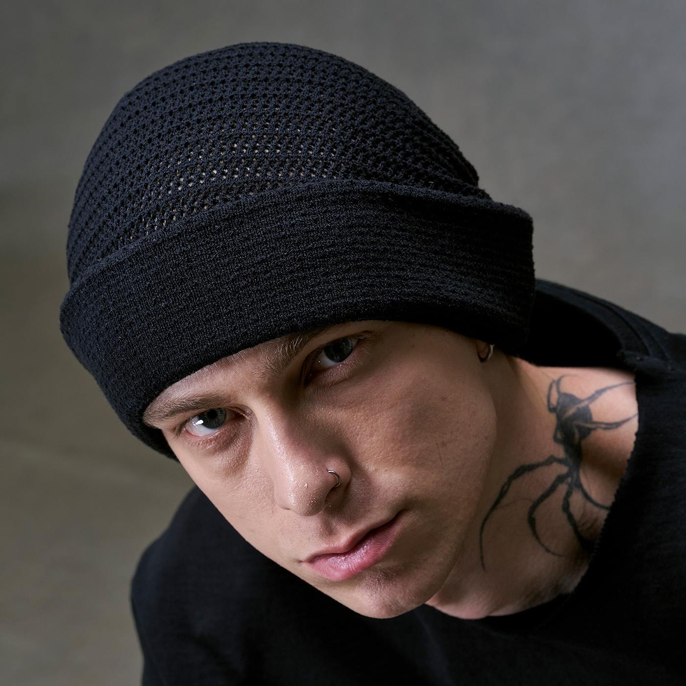 DEVOA（デヴォア）Mesh Knit Cap / BLACK | DEVOA（デヴォア