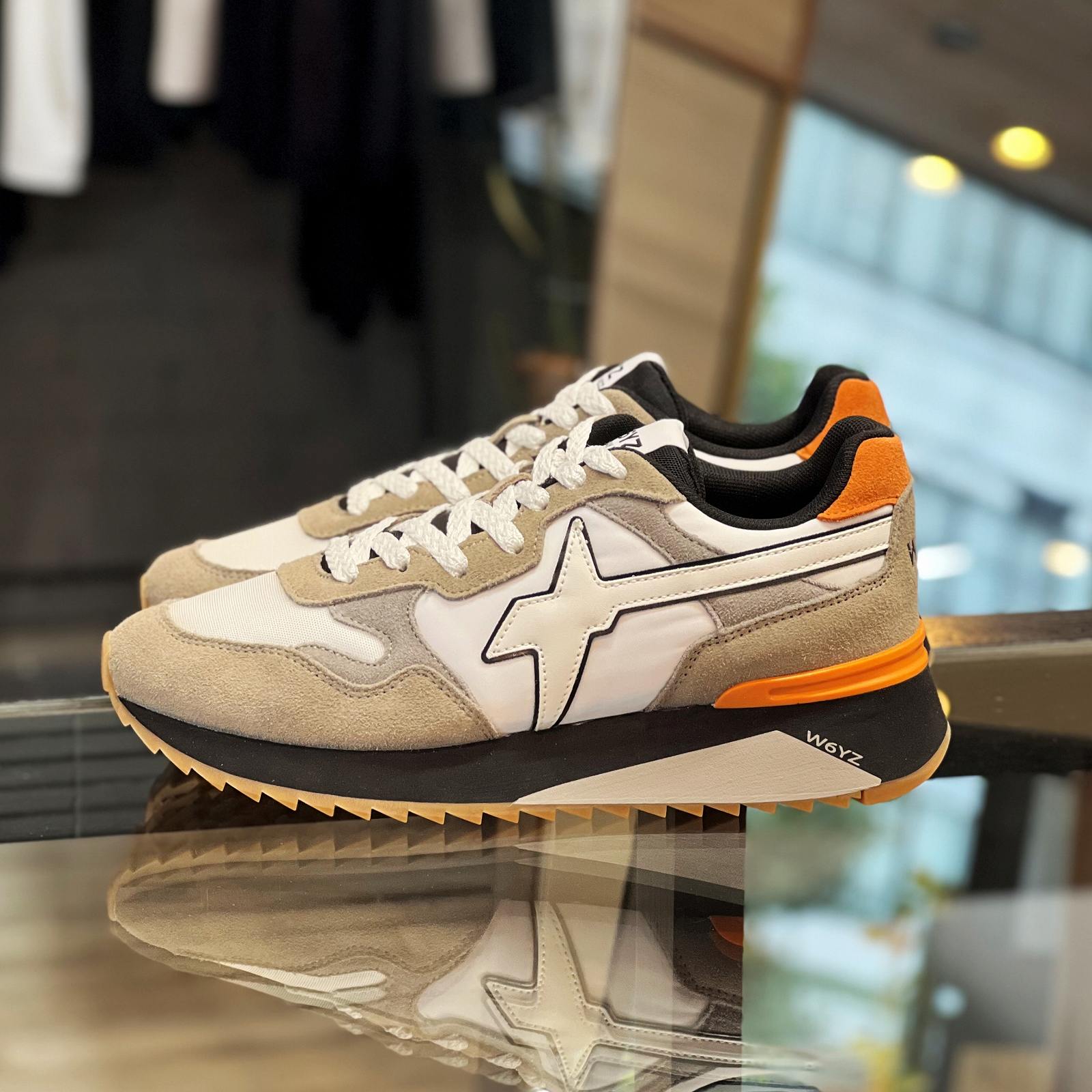 W6YZ(ウィズ) YAK-M 26 2D54/ORG WH GRY BK | W6YZ（ウィズ