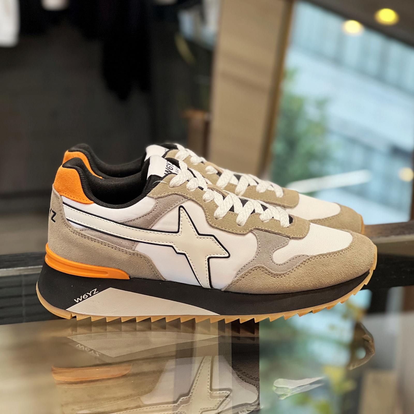 W6YZ(ウィズ) YAK-M 26 2D54/ORG WH GRY BK | W6YZ（ウィズ