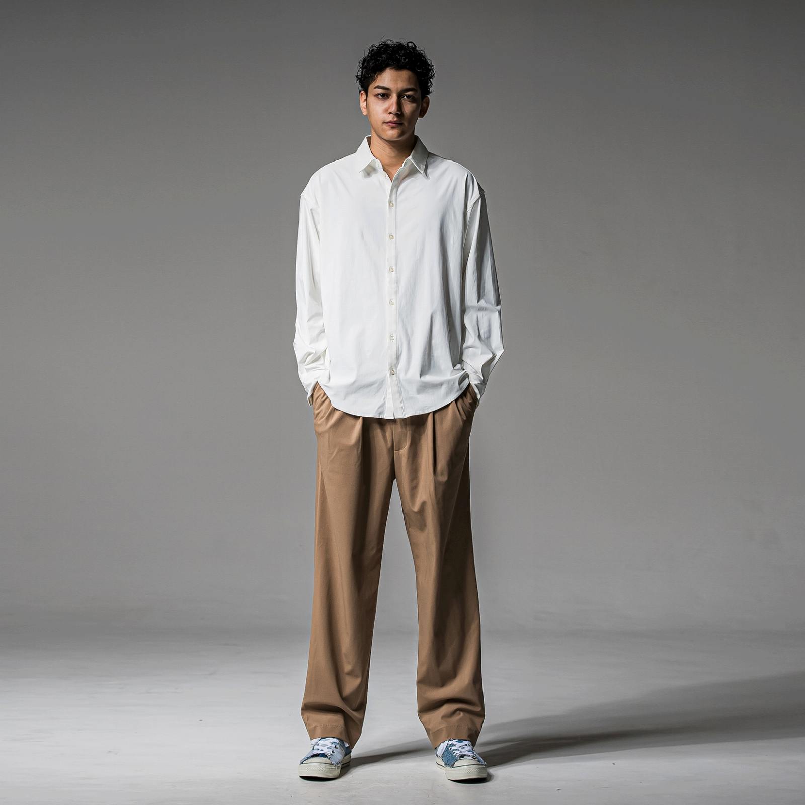 RESOUND CLOTHING ライトベージュパンツ RESOUND CLOTHING(リサウンドクロージング) BEN PANTS /BEIGE