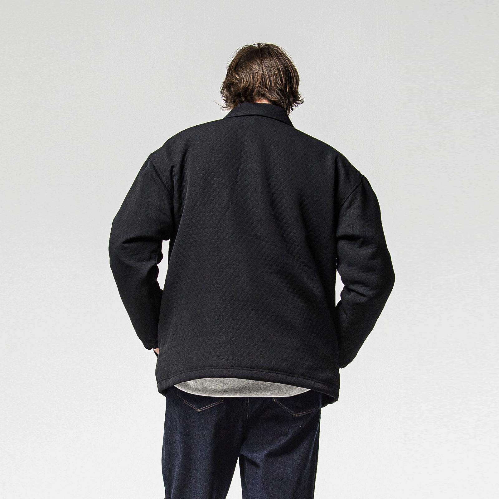 RESOUND CLOTHING(リサウンドクロージング) fur coach jk/ BLACK