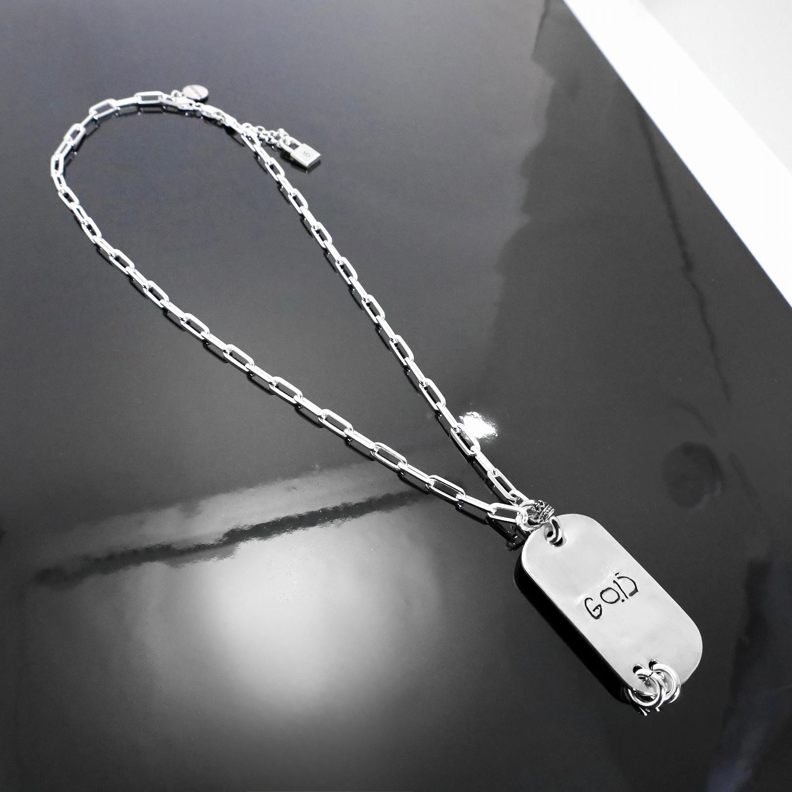 受注生産品】GODSIZE(ゴッドサイズ)GOD I.D. TAG 4C #2 NECKLACE