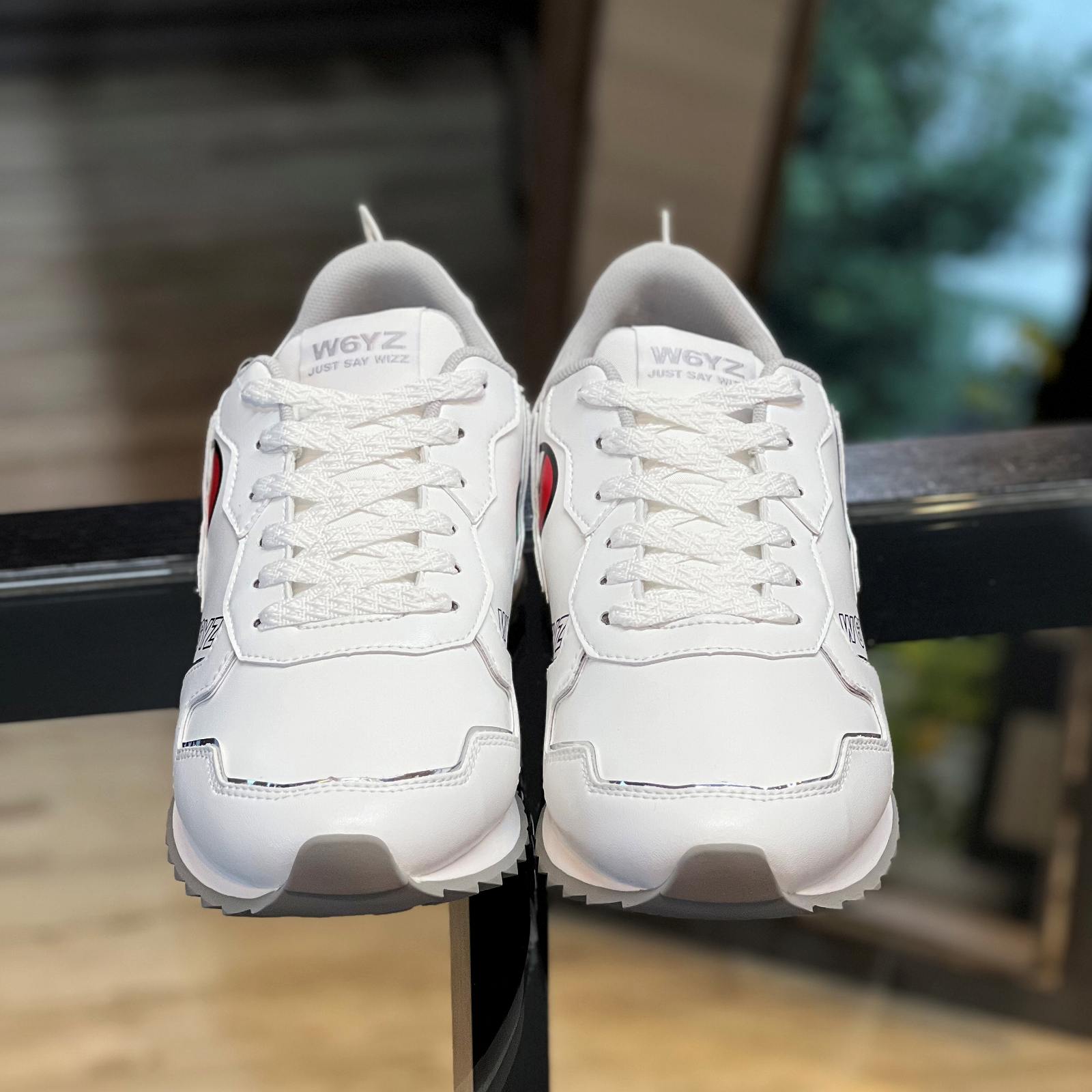 イタリア/W6YZ/ウィズ/ホワイト/レインボー/マルチカラー/25.5cm イタリア/W6YZ/ウィズ/ホワイト/レインボー/マルチカラー/25.5cm