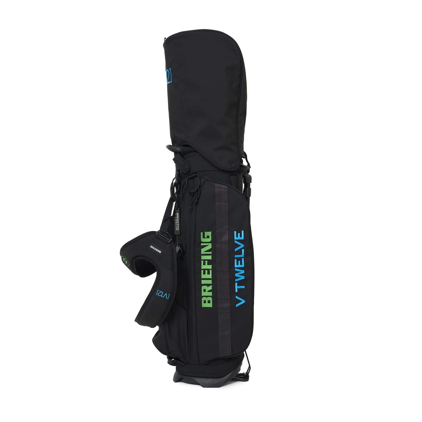 V12(ブィ・トゥエルブ) BRIEFINGコラボ スタンドキャディバッグ(BG12