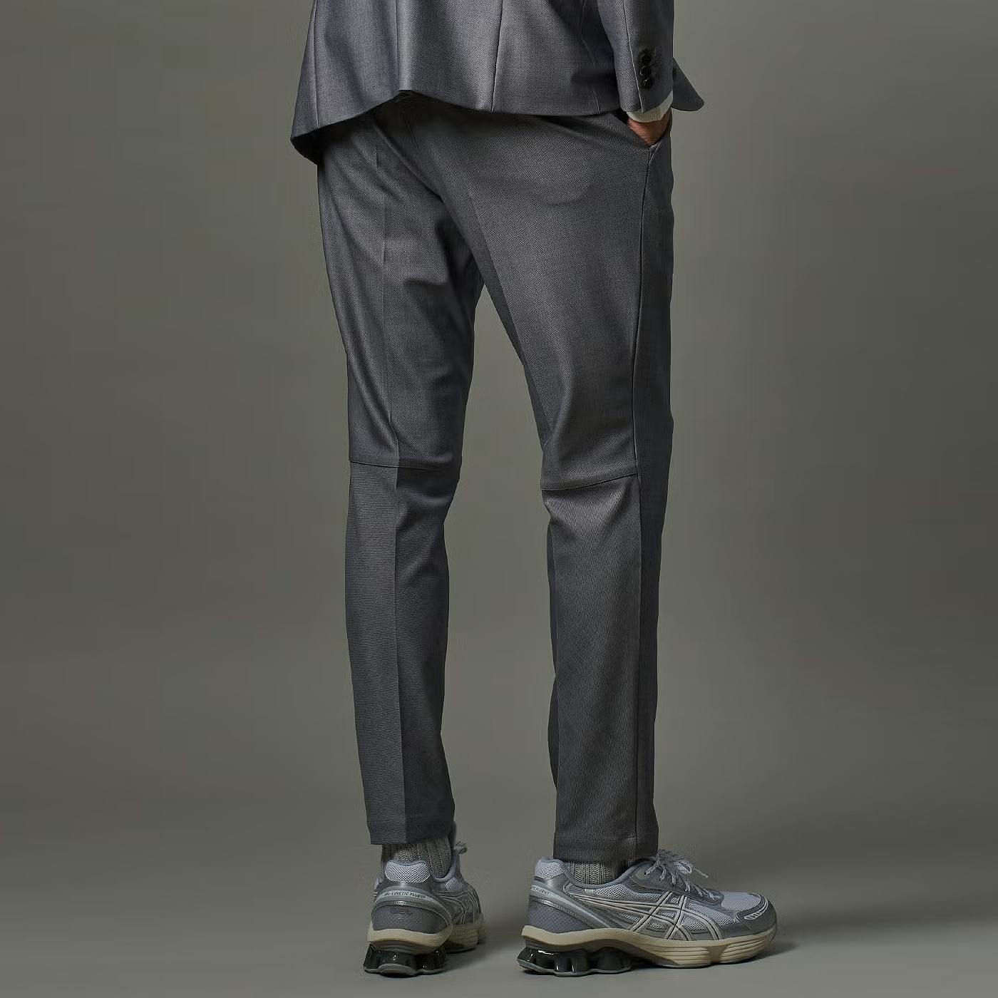 junhashimoto(ジュンハシモト) EASY TUCK PANTS/ GREIGE