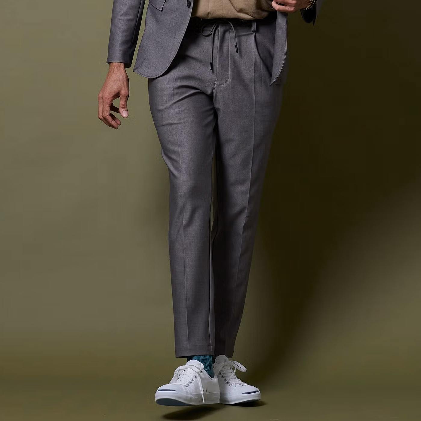 23SS ジュンハシモト TRAVEL EASY TUCK PANTS junhashimoto(ジュンハシモト) EASY TUCK PANTS/ GREIGE