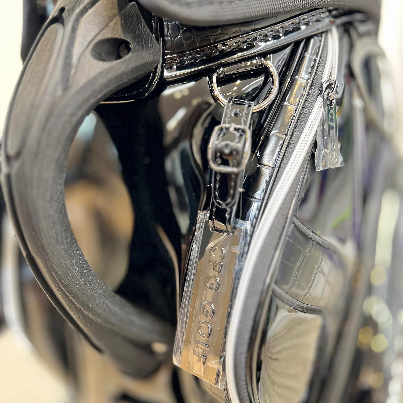 CPG GOLF(シーピージーゴルフ) ENAMEL COMBI CADDY BAG / BLACK