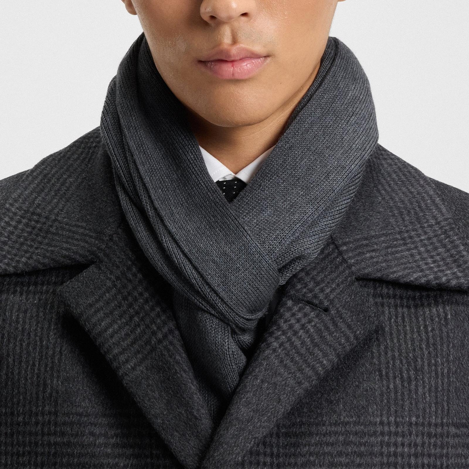 SALE】BOSS(ボス) ラッセルニット マフラー レスポンシブルバージン