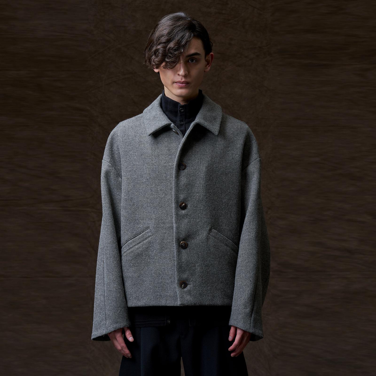 DEVOA（デヴォア）Jacket Virgin Wool / ARMY GRAY | DEVOA（デヴォア
