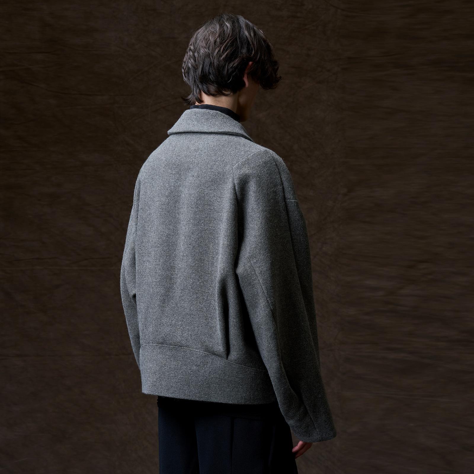 DEVOA（デヴォア）Jacket Virgin Wool / ARMY GRAY | DEVOA（デヴォア
