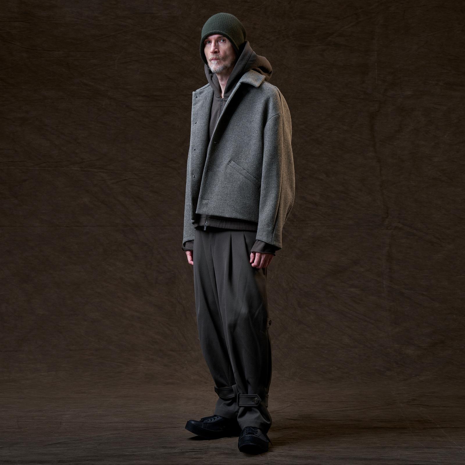 DEVOA（デヴォア）Jacket Virgin Wool / ARMY GRAY | DEVOA（デヴォア