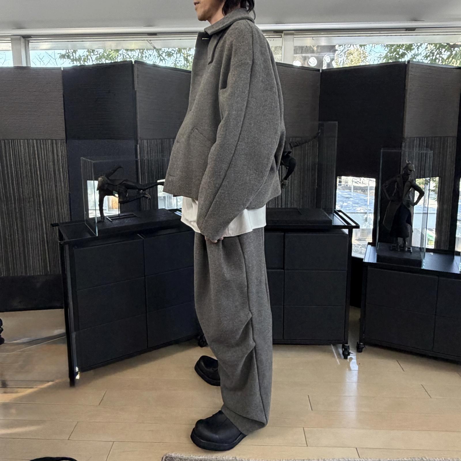 DEVOA（デヴォア）Jacket Virgin Wool / ARMY GRAY | DEVOA（デヴォア