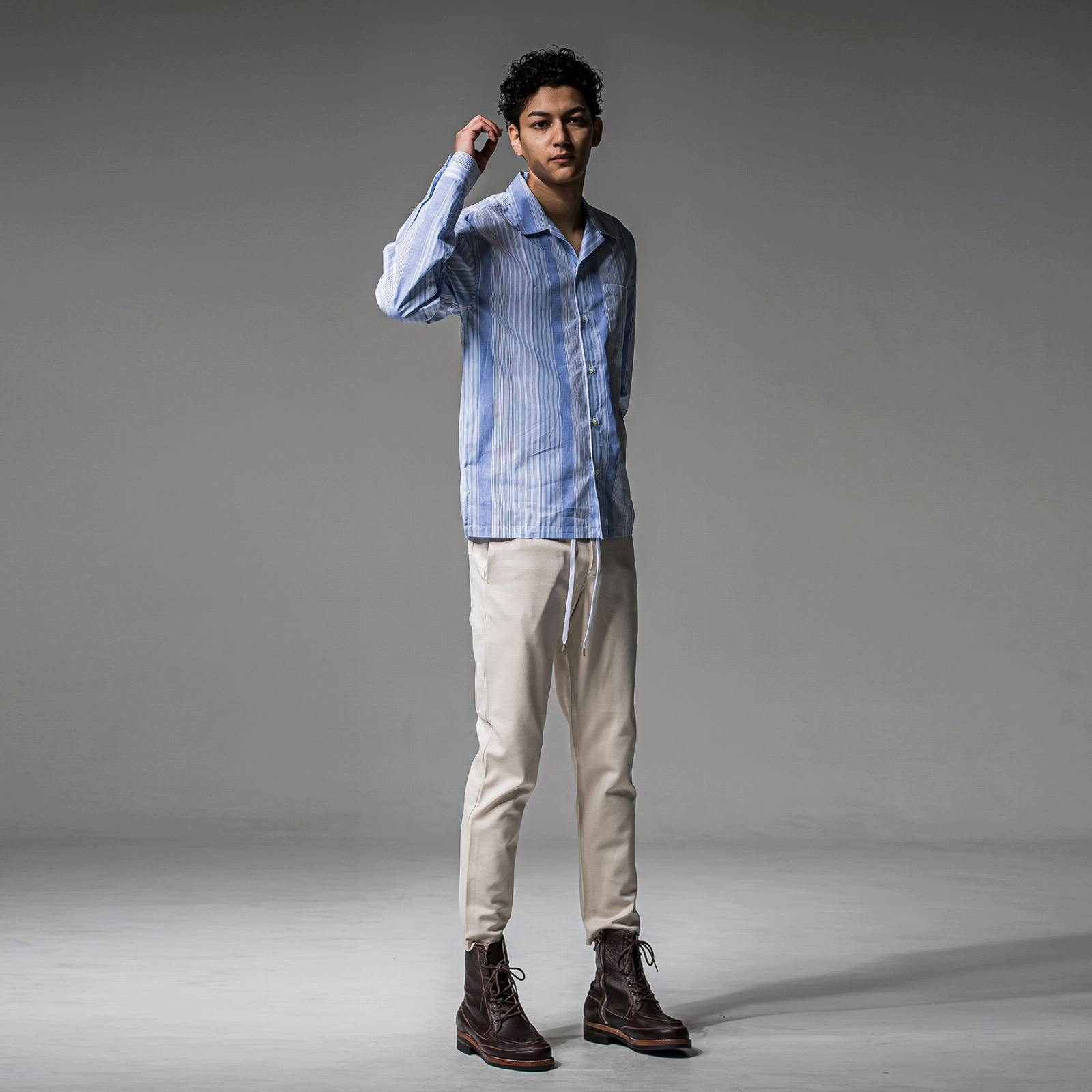 RESOUND CLOTHING(リサウンドクロージング) ZACK SHIRTS/BLUEST