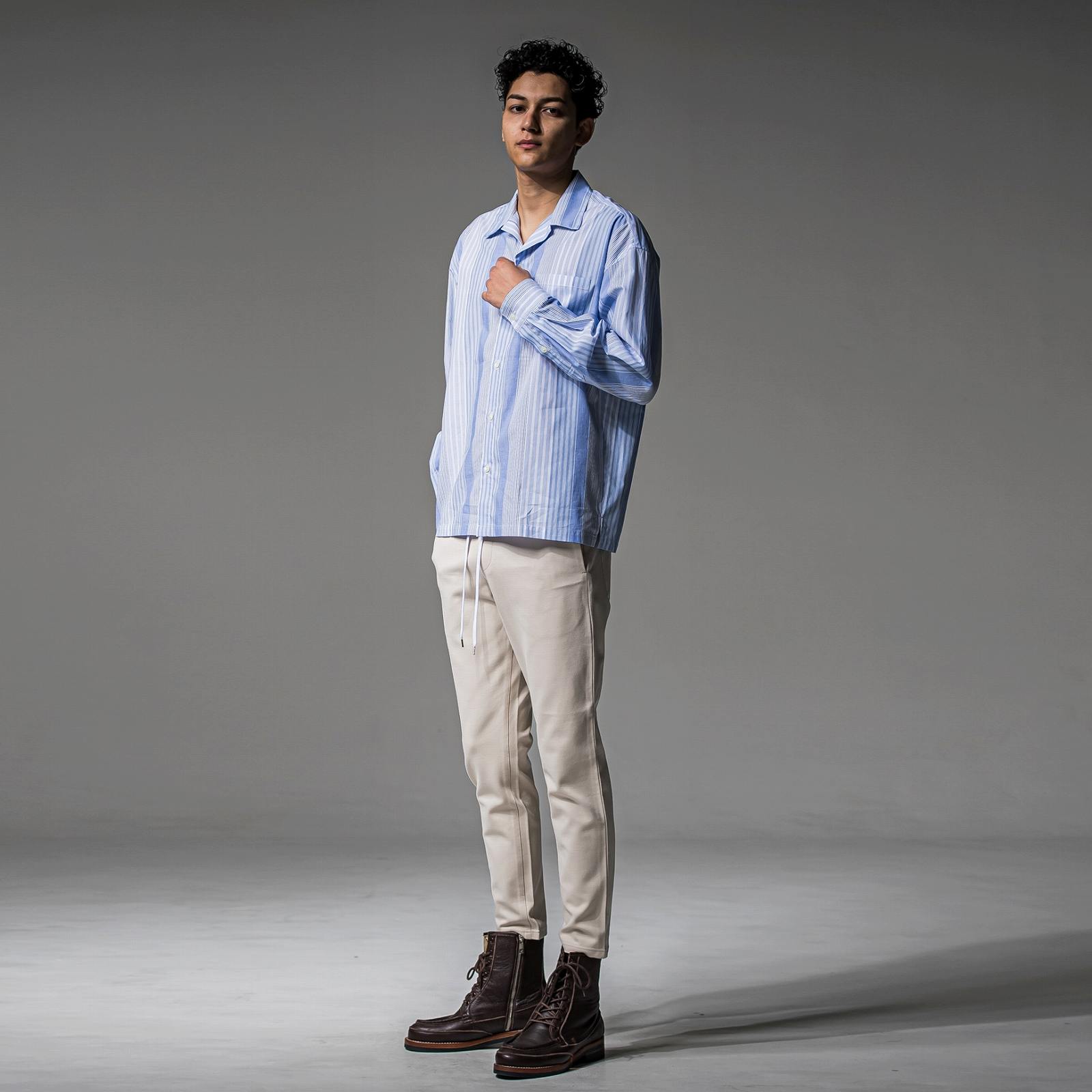 RESOUND CLOTHING(リサウンドクロージング) ZACK SHIRTS/BLUEST