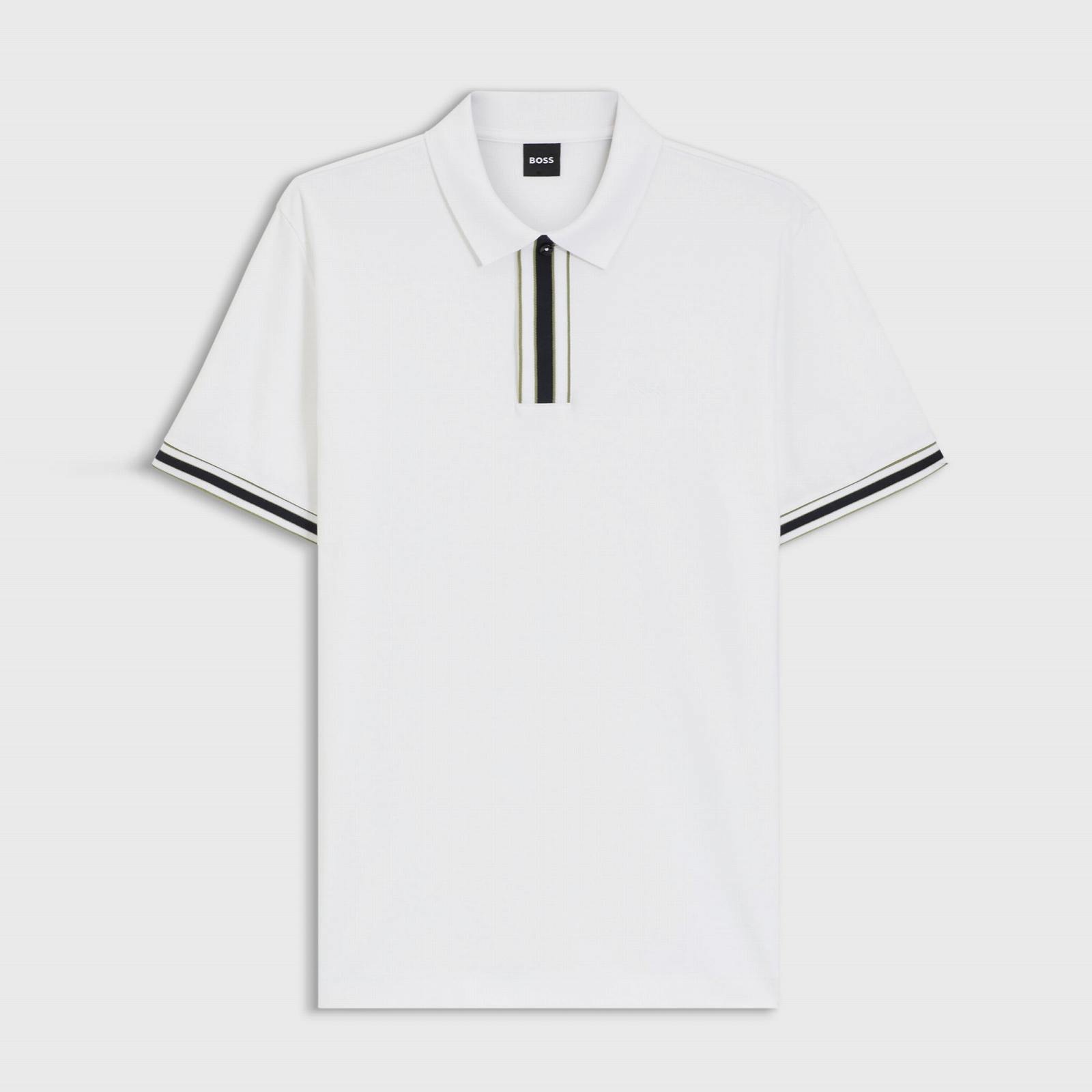 SALE】BOSS(ボス) コットンインターロック ポロシャツ コントラスト