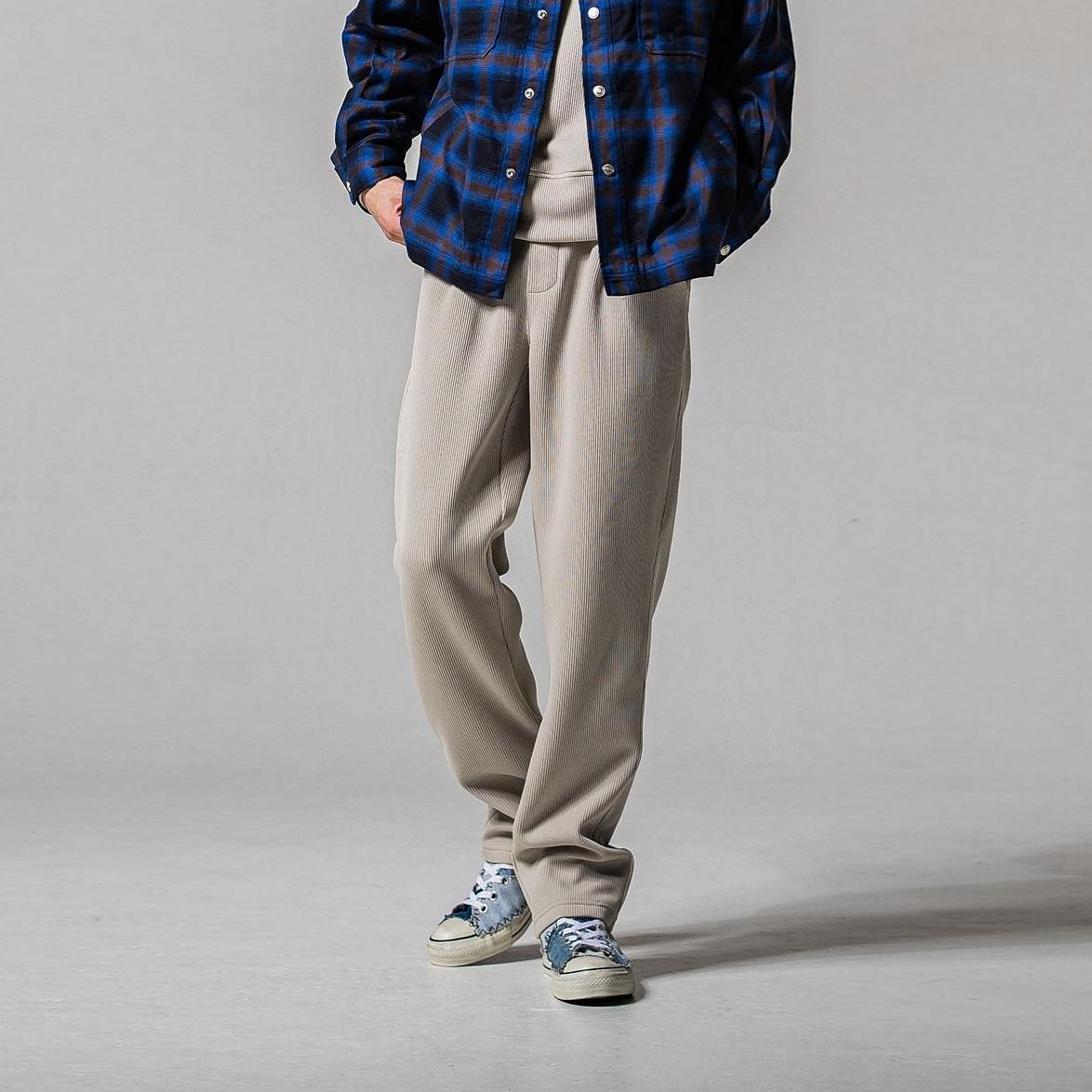 RESOUND CLOTHING(リサウンドクロージング) AZE WIDE TUCK PANTS