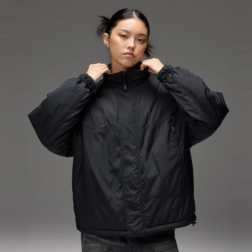 X-girl(エックスガール) FACE EMBROIDERED PATCH REVERSIBLE JACKET