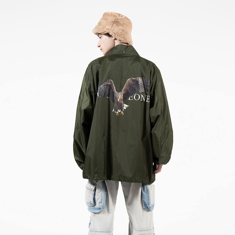 FORSOMEONE ナイロンジャケット オリーブグリーン 48サイズ FORSOMEONE ナイロンジャケット オリーブグリーン48サイズ