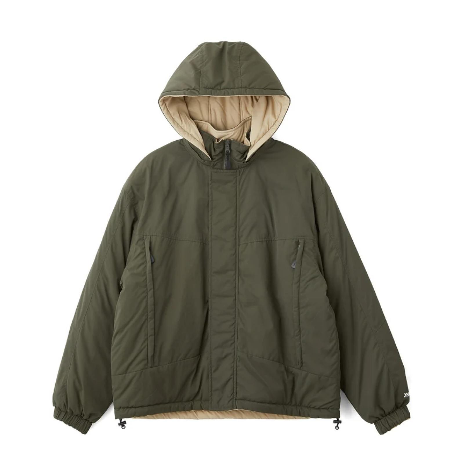 X-girl(エックスガール) FACE EMBROIDERED PATCH REVERSIBLE JACKET