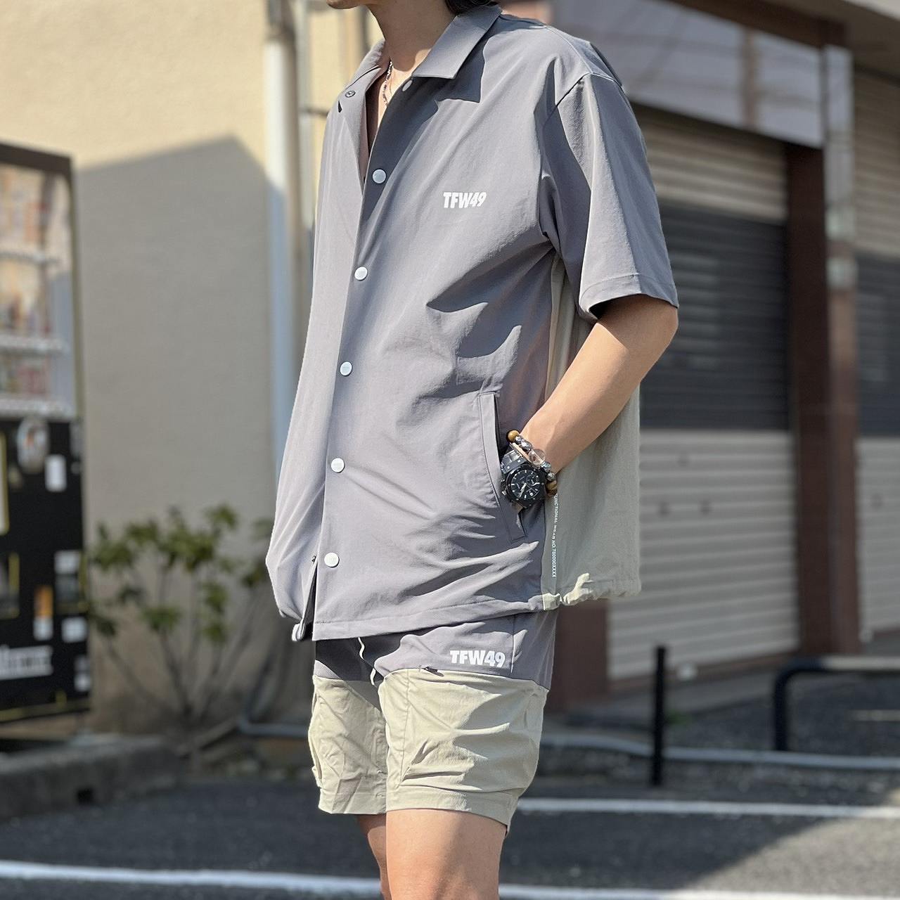 TfW49 長袖 ライトグレー TFW49(ティーエフダブリューフォーティーナイン) LIGHT COACH