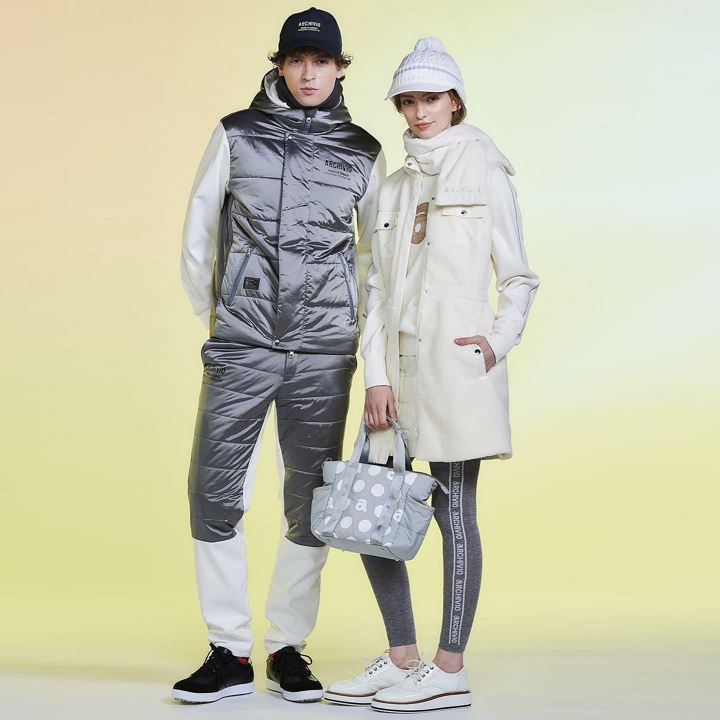 アルチビオジャケット グレー/グリーン/ネイビー アルチビオ レディース ブルゾン - ゴルフウェア通販 ビキ