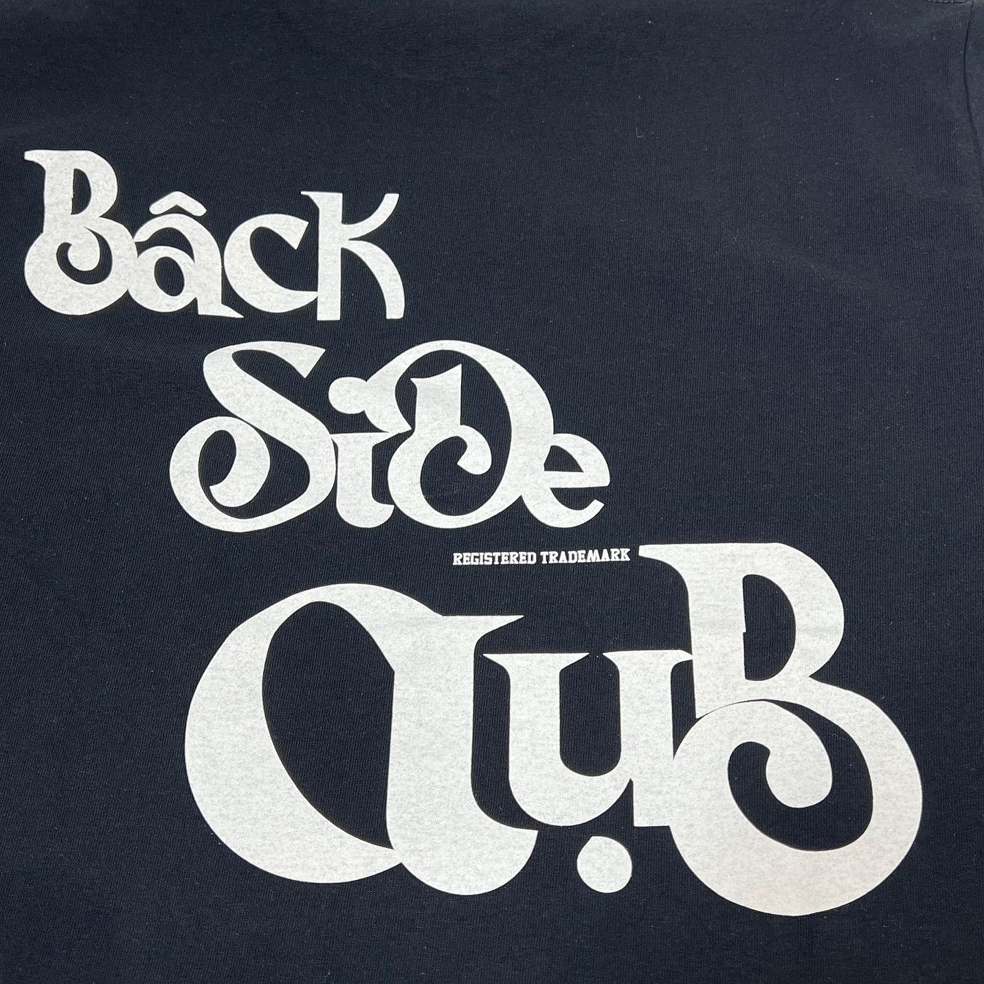 backsideclub(バックサイドクラブ) 240 GR TSHIRT BLACK
