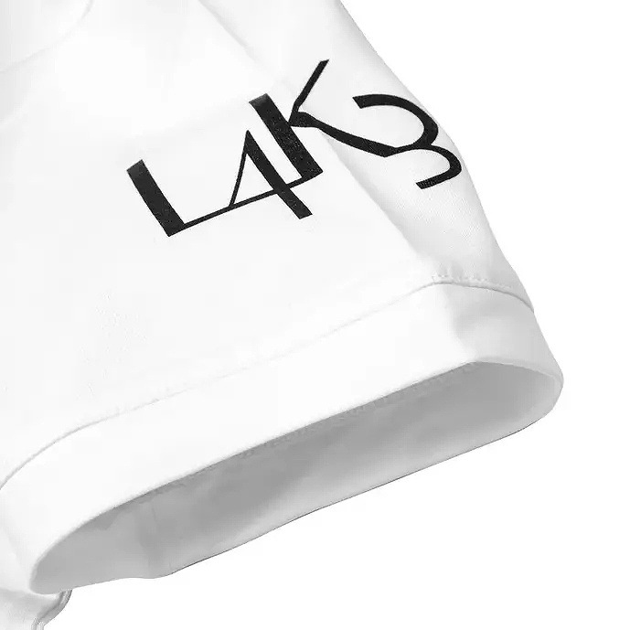 L4K3コラボ☆【muta】6ロゴ Tシャツ 送料込み L4K3(レーク) L4K3×MUTA 6ロゴ Tシャツ WHITE | L4K3(レーク