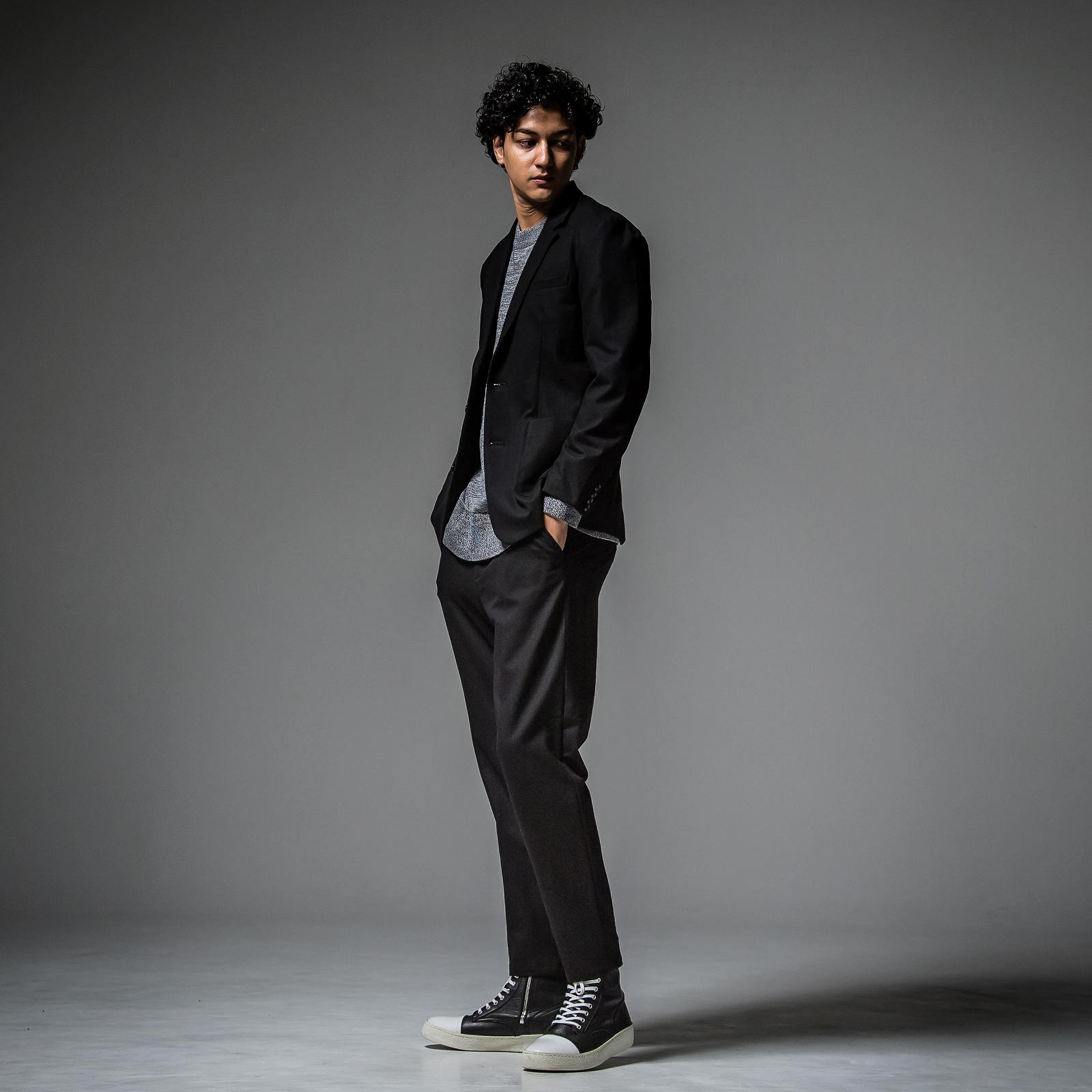 RESOUND CLOTHING(リサウンドクロージング) PLAIN WAVE JACKET BLACK 