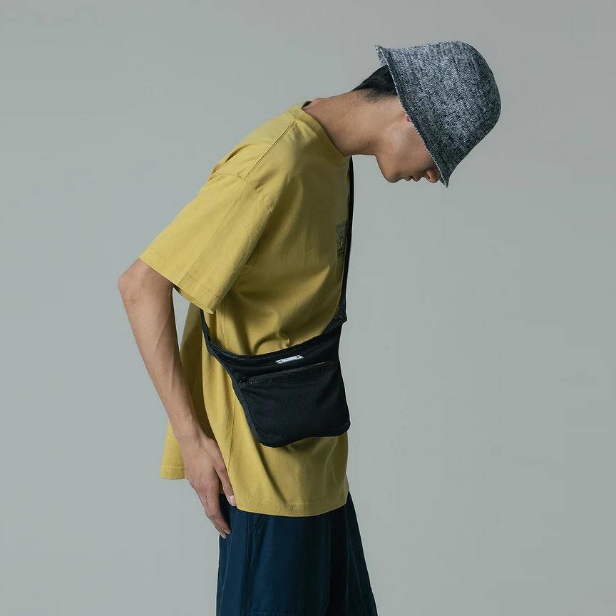 XLARGE(エクストララージ) MESH SHOULDER BAG / BLACK | XLARGE