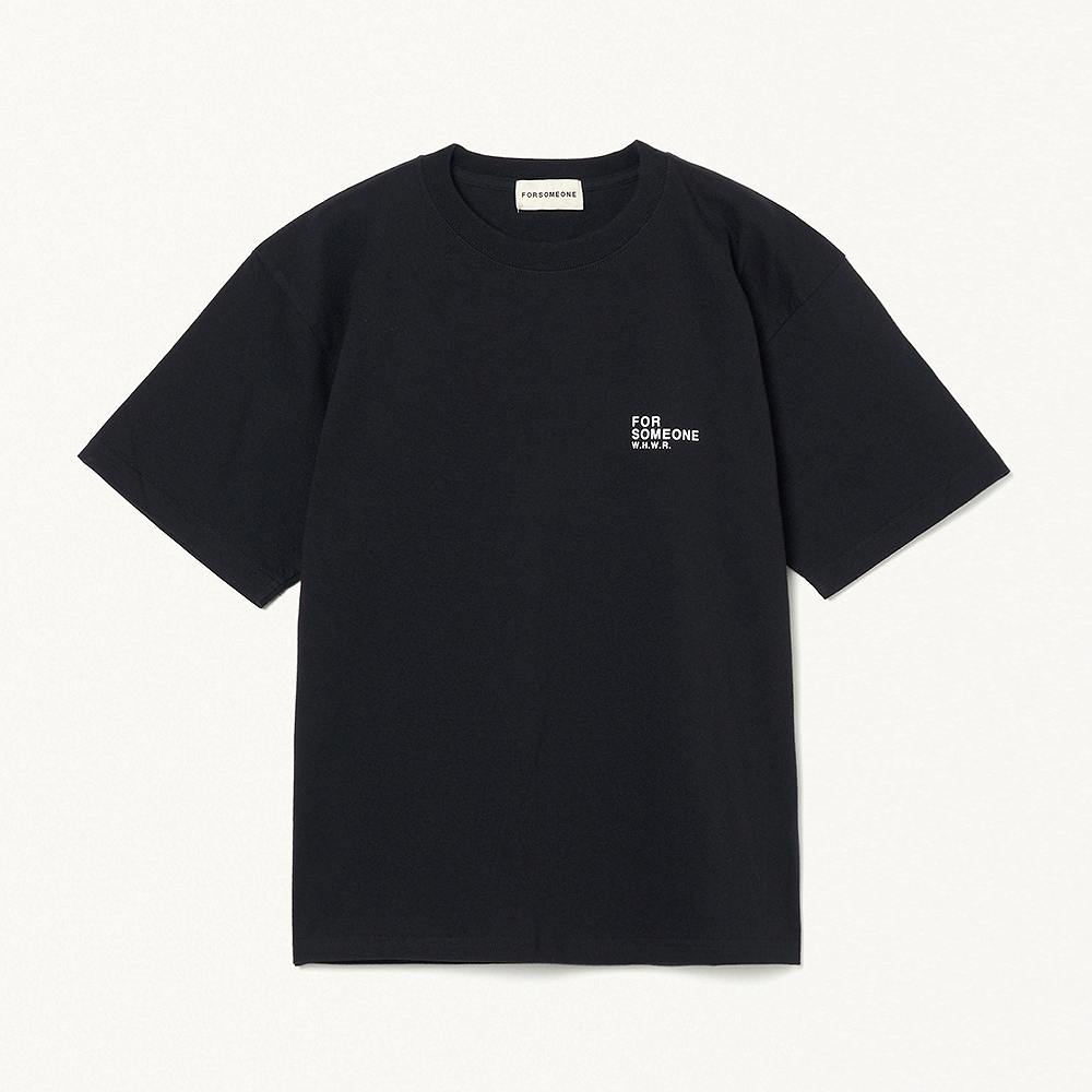 FORSOMEONE（フォーサムワン） CPR TEE / BLACK | FORSOMEONE（フォー 