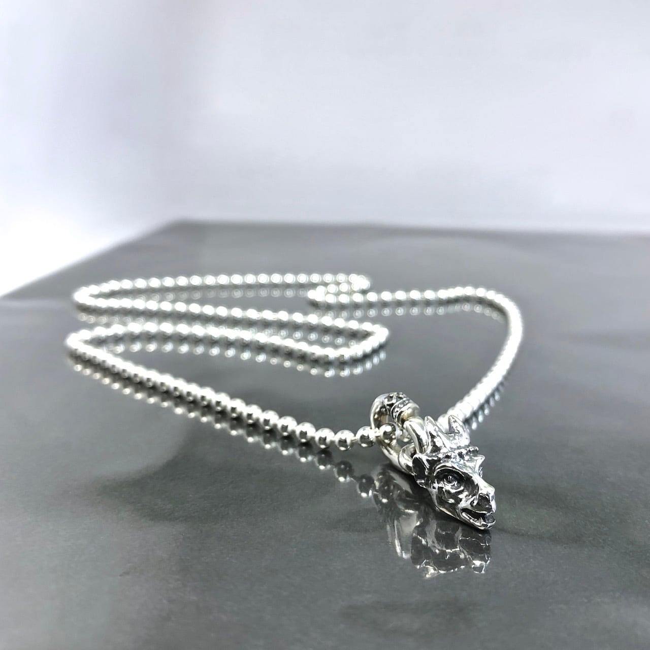 受注生産品】GODSIZE(ゴッドサイズ) PENDANT [GARGOYLE]/SILVER