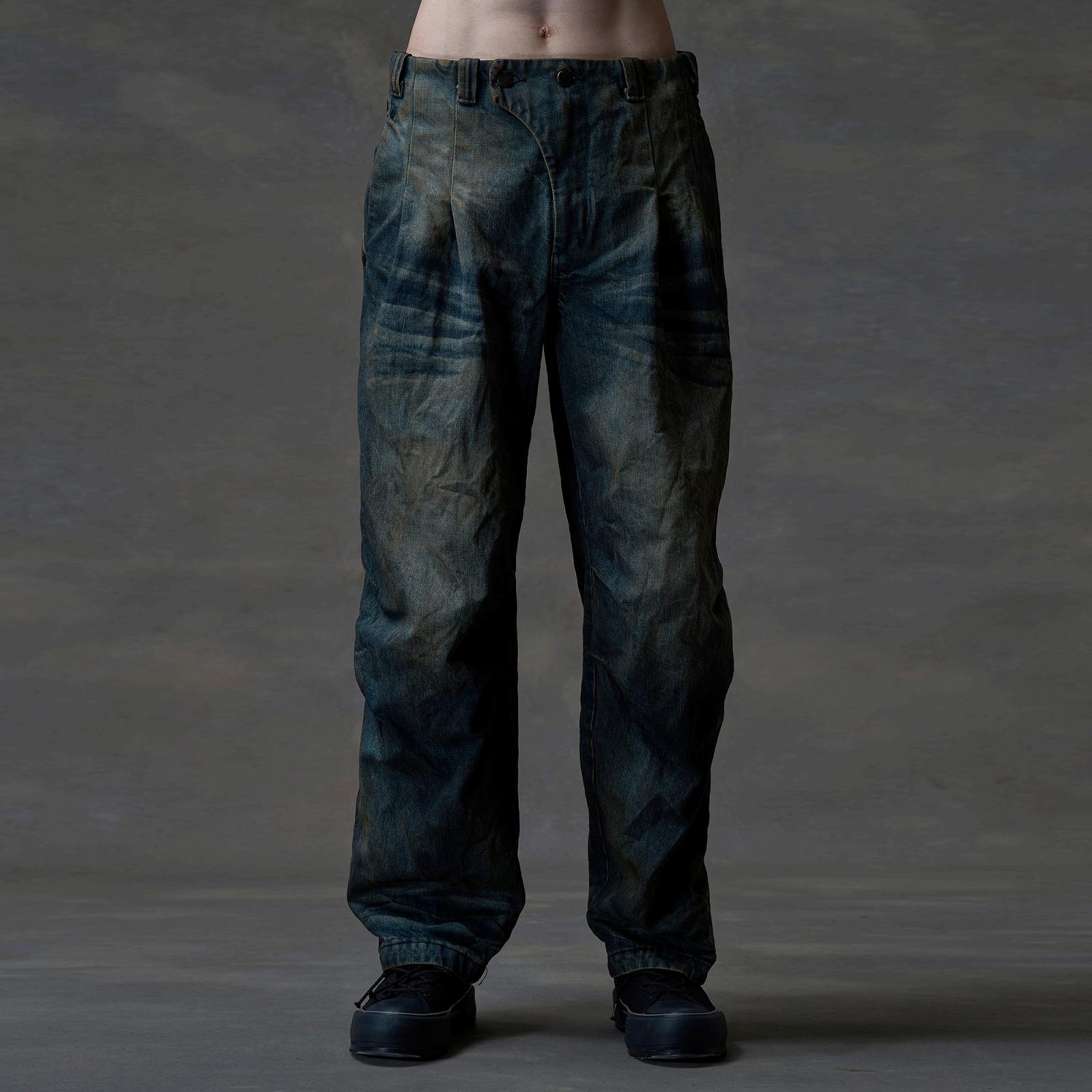 パンツ DEVOA Dropcrotch pants Heavywashi denim パンツ DEVOA Dropcrotch pants Heavywashi denim パンツ DEVOA