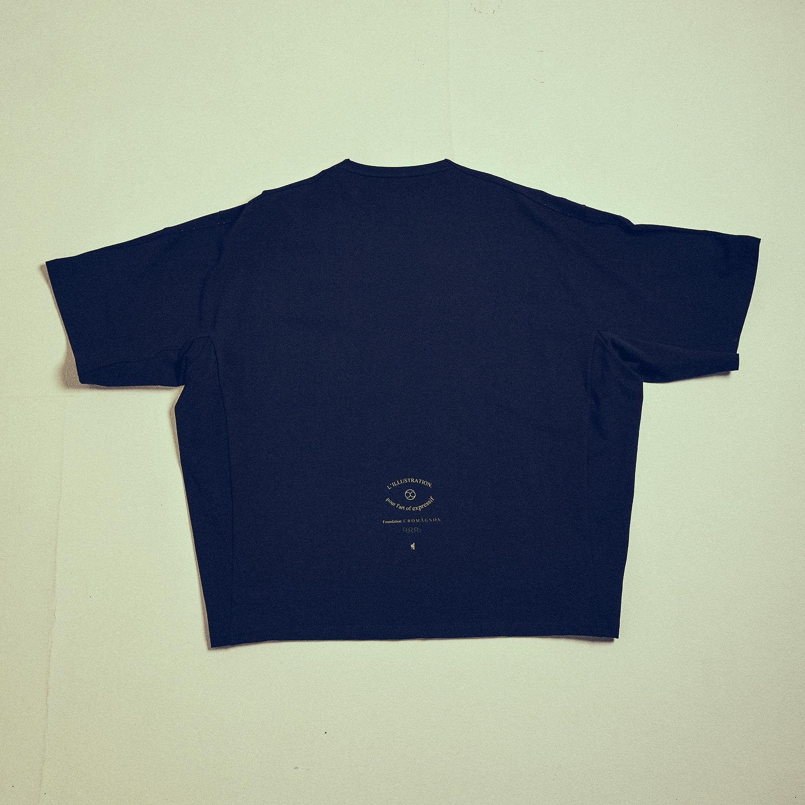 CROMAGNON(クロマニヨン) antique print short sleeve T-shirts