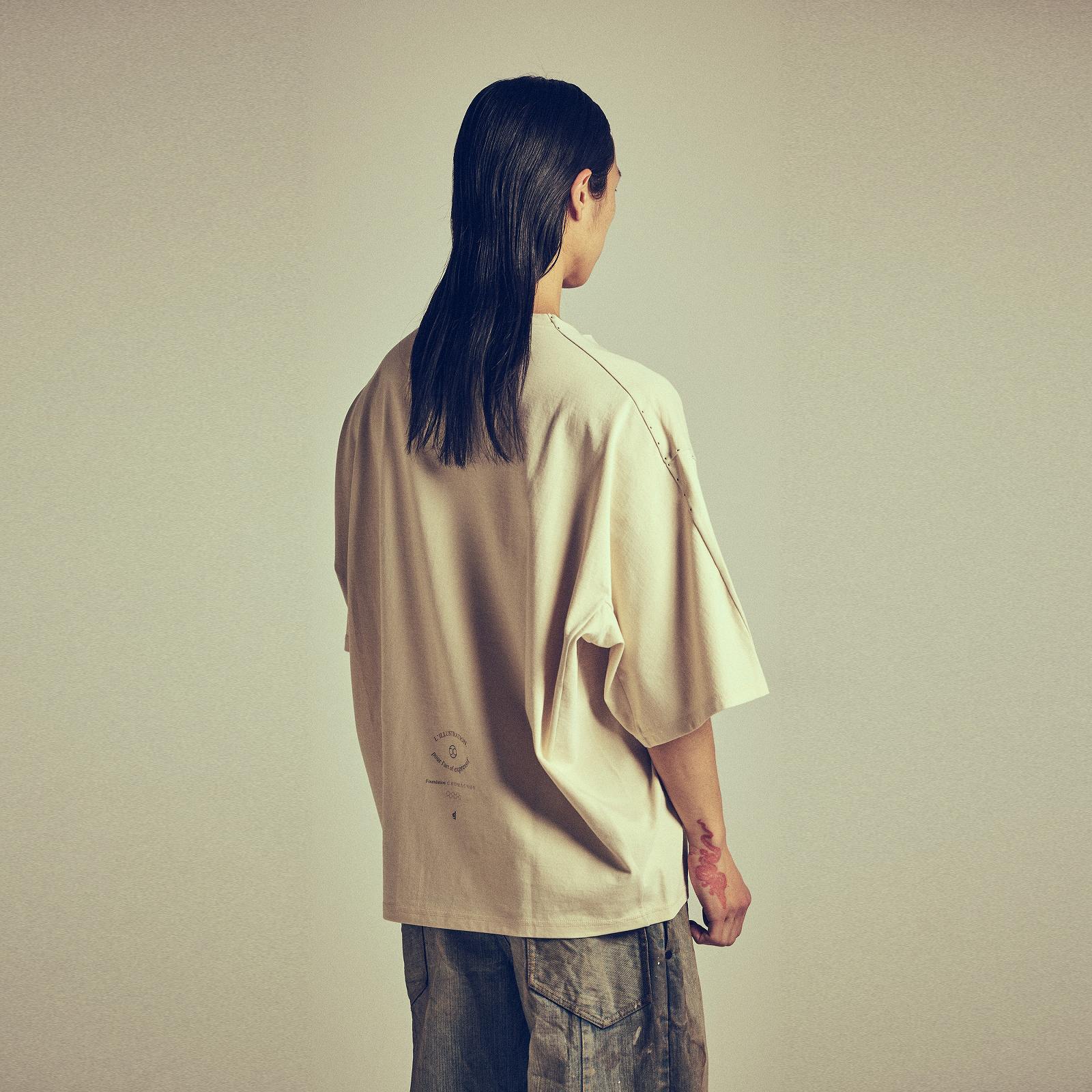 CROMAGNON(クロマニヨン) antique print short sleeve T-shirts