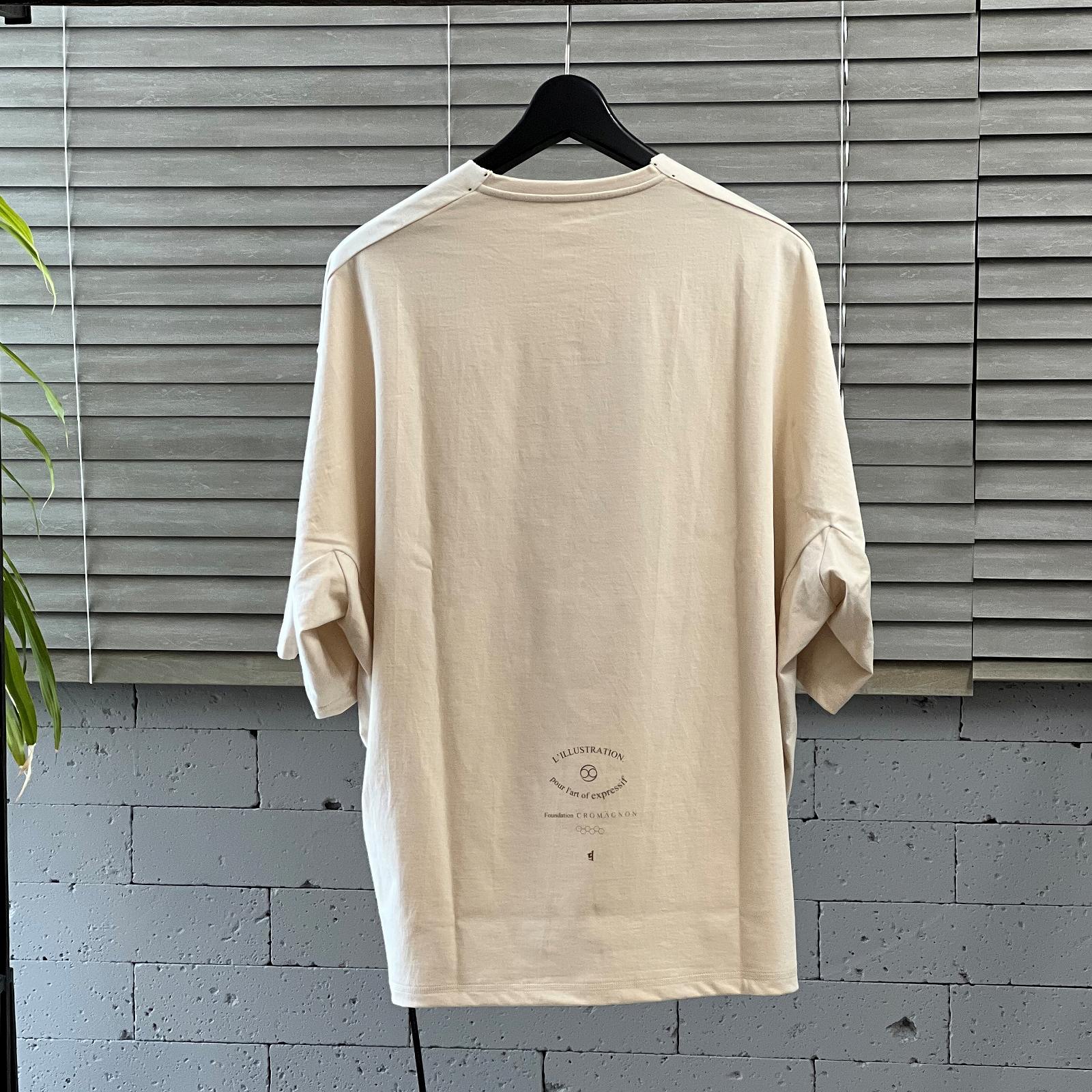 CROMAGNON(クロマニヨン) antique print short sleeve T-shirts