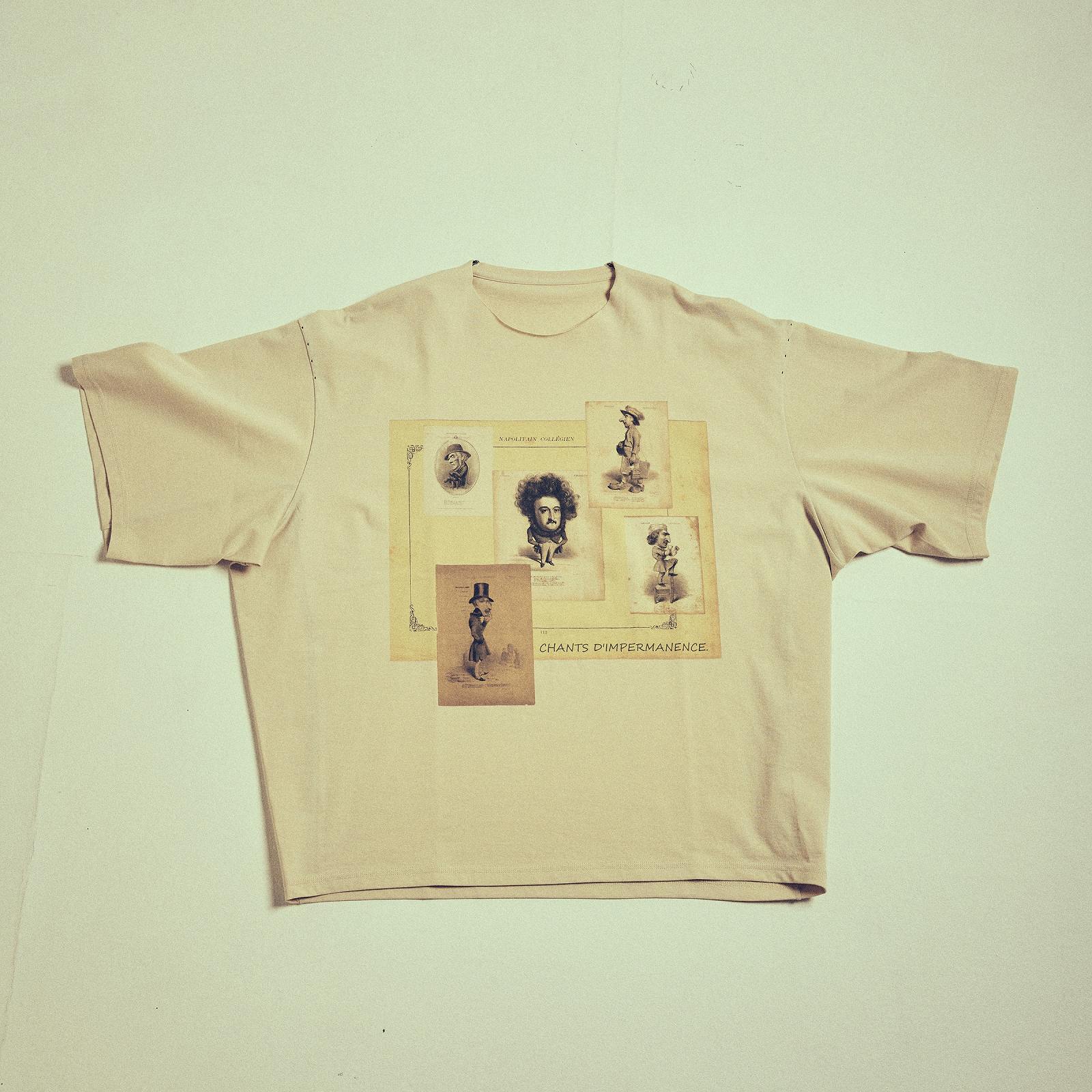 CROMAGNON(クロマニヨン) antique print short sleeve T-shirts