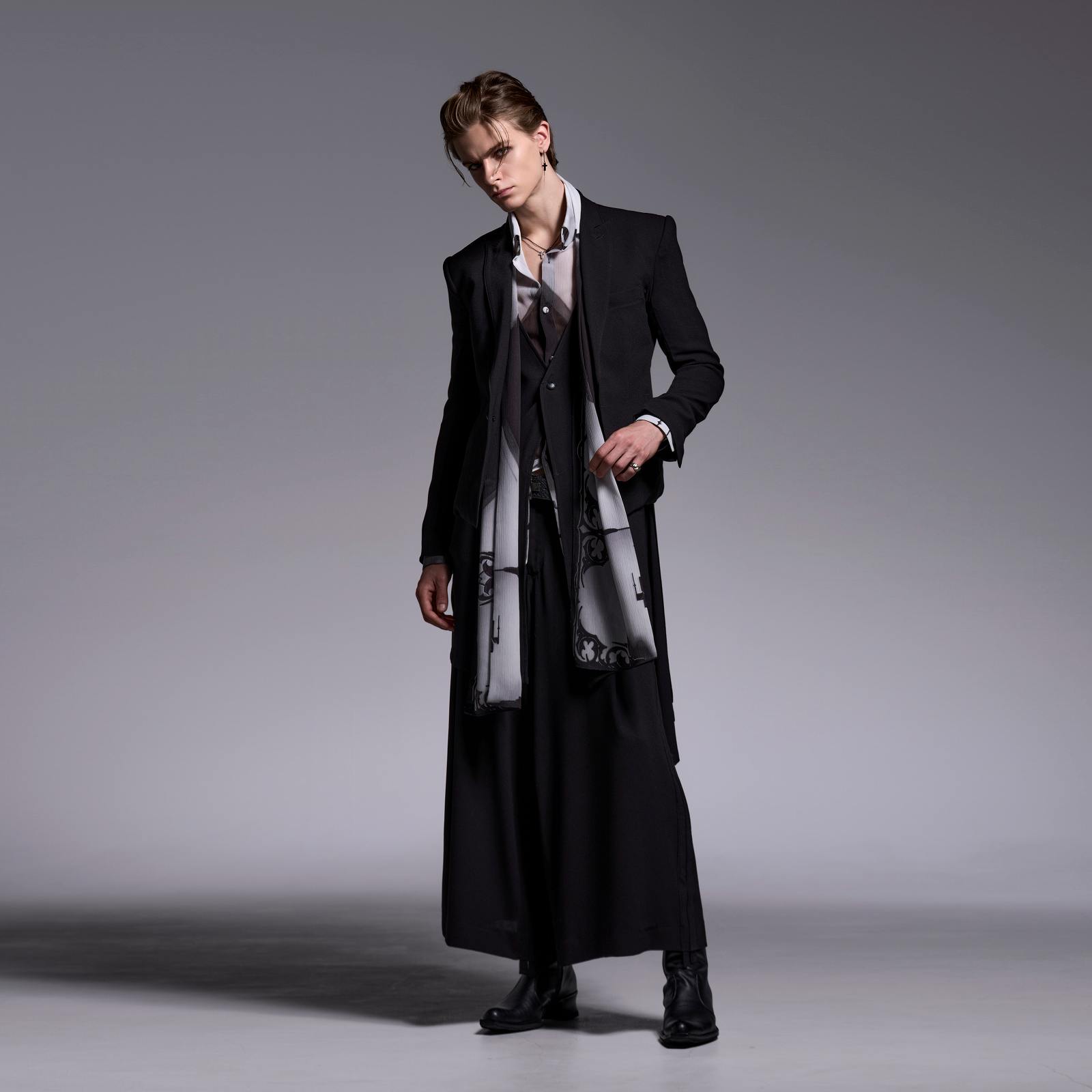 kiryuyrik 21AW PullOver_kk15 ブラック×グレーM kiryuyrik 21AW PullOver_kk15 ブラック×グレーM kiryuyrik 21AW