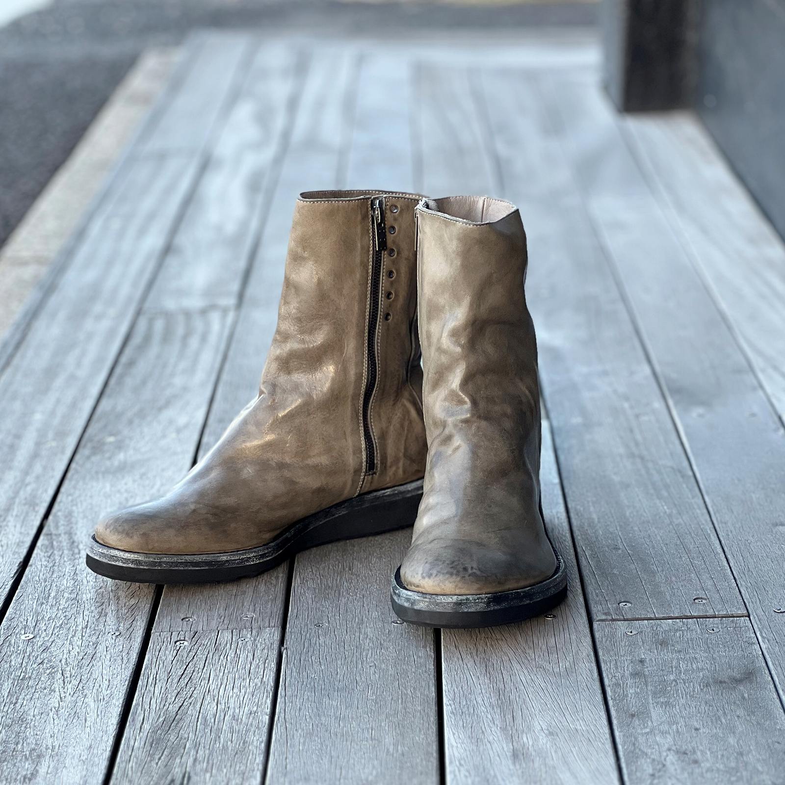 DEVOA（デヴォア）×incarnation Horse leather garment dyed BOOTS