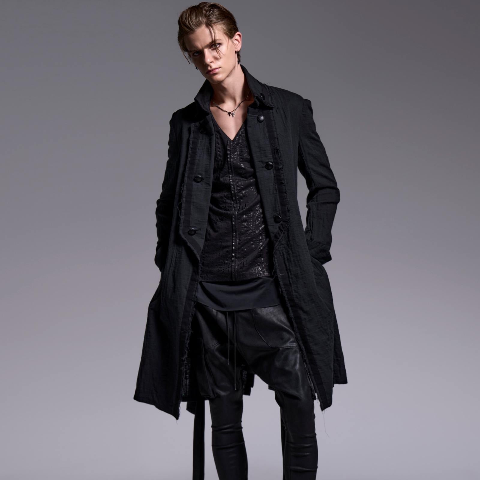 【本日限定価格】kiryuyrik キリュウキリュウ　チェックコート　サイズXS 本日限定価格】kiryuyrik キリュウキリュウ チェックコート サイズXS