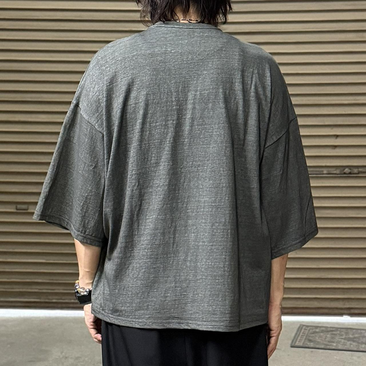 DEVOA（デヴォア）Loose fit short sleeve TURIAMI jersey (loopwheel