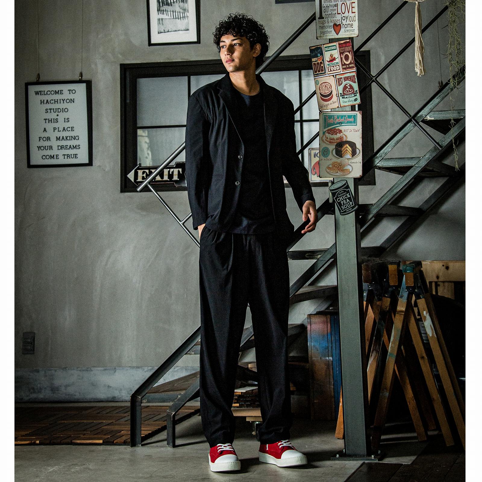 kolor 20ss ペイントテーパードパンツ