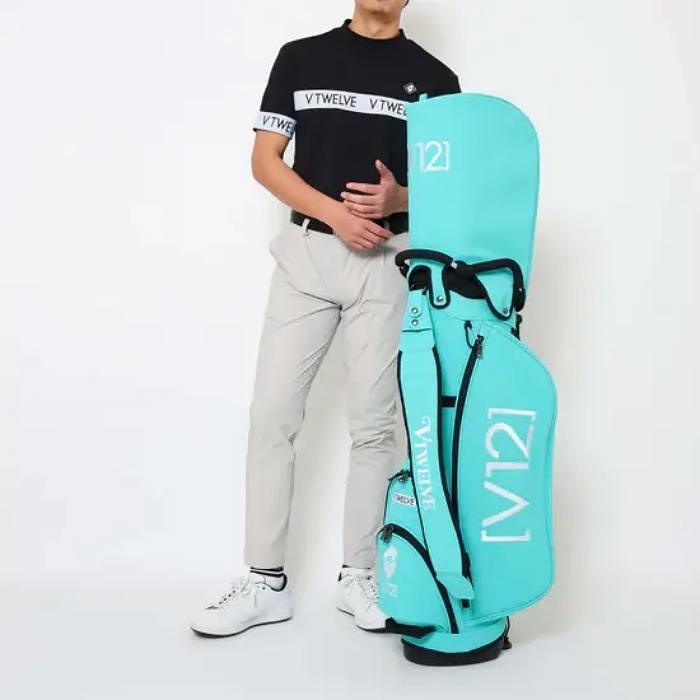 V 12（V TWELVE）キャディバック　ターコイズ V12（V TWELVE）キャディバックターコイズ