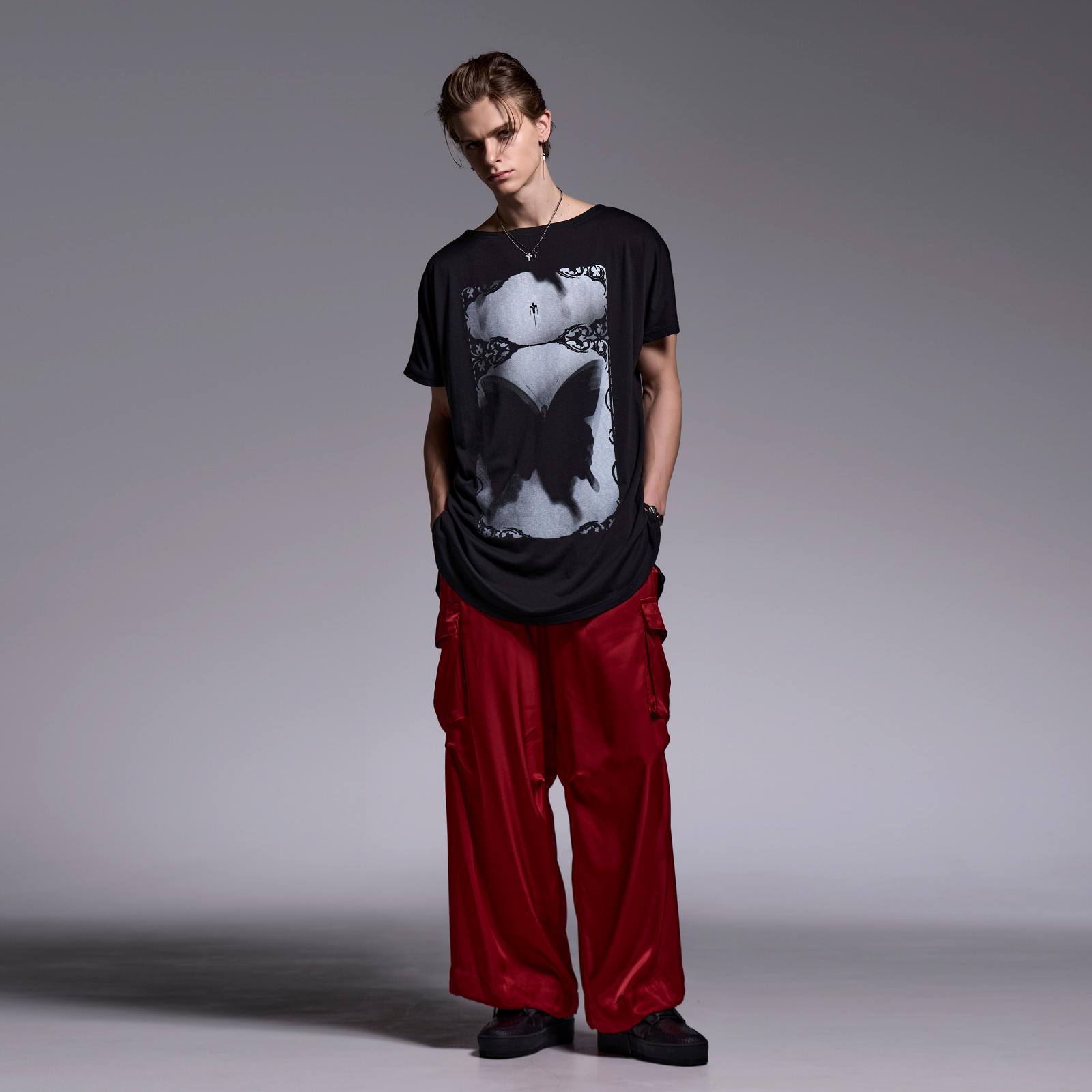 予約品】kiryuyrik(キリュウキリュウ) BEATENJIKU French Sleeve-T