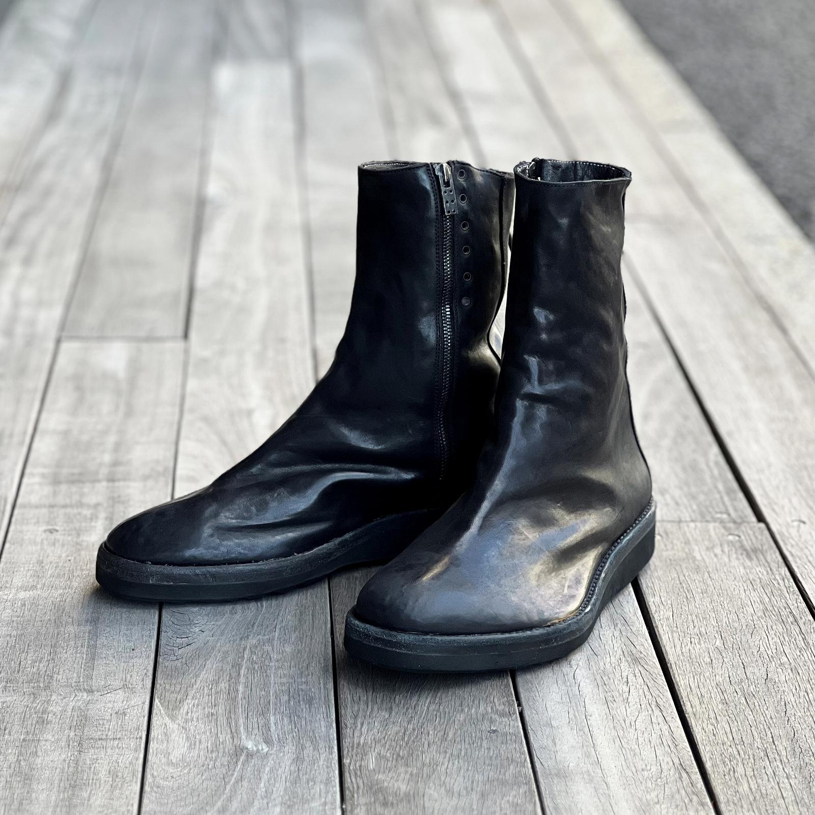 【DEVOA Leather Boots デヴォア】 DEVOA LEATHER BOOTS CALF LEATHER – SUUS