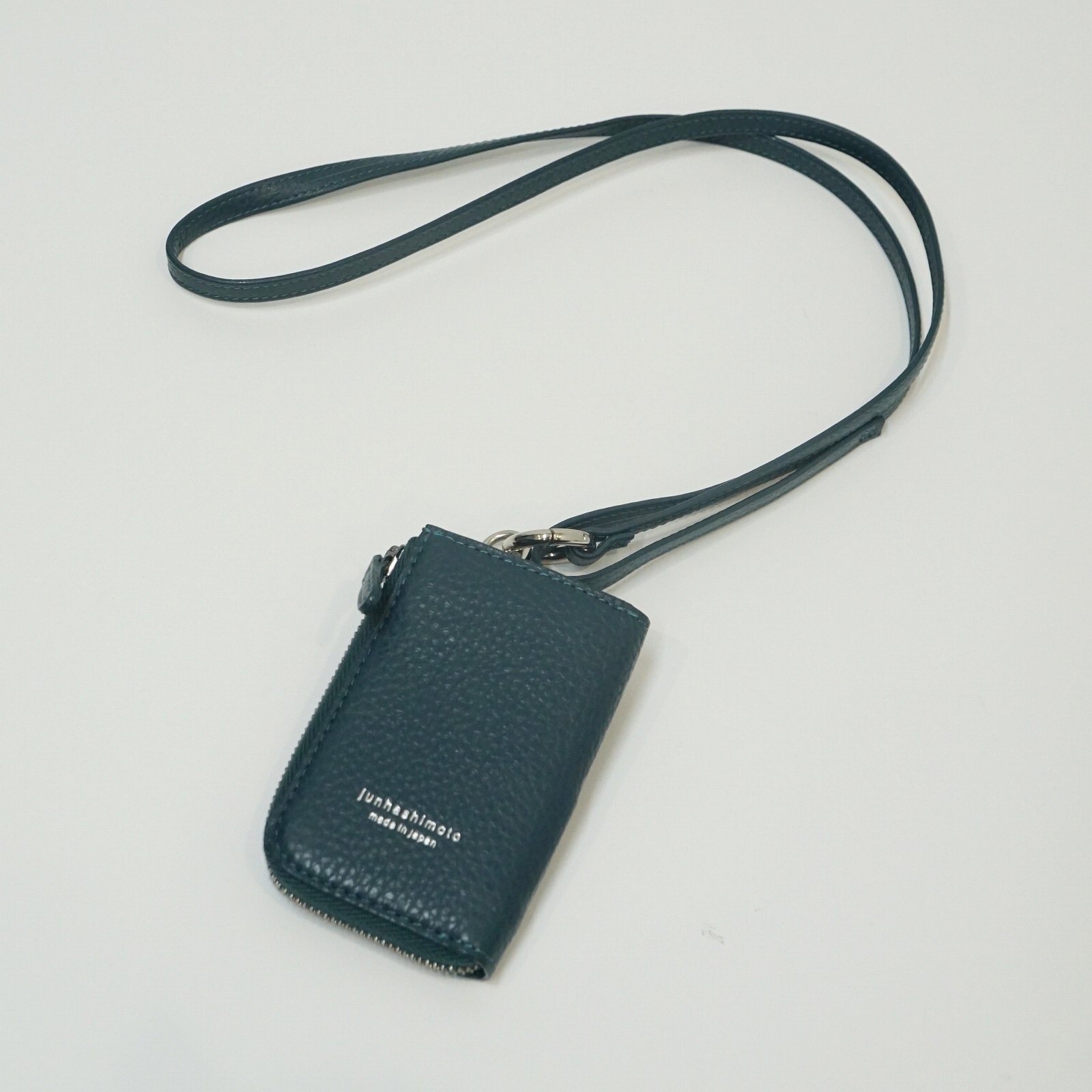 junhashimoto(ジュンハシモト) =NECK HOLDER CARD CASE BLUE