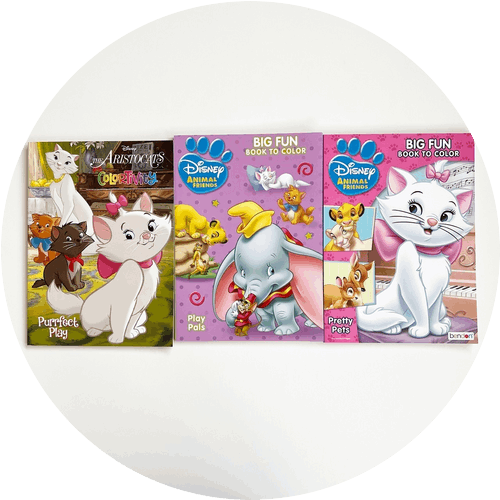 [即納] Disney キャラクター　塗り絵